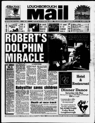 cover page of Loughborough Mail published on May 2, 1996