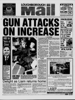 cover page of Loughborough Mail published on June 18, 1998
