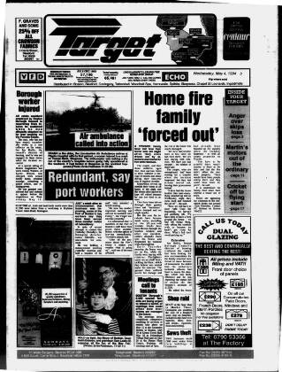 cover page of Boston Target published on May 4, 1994
