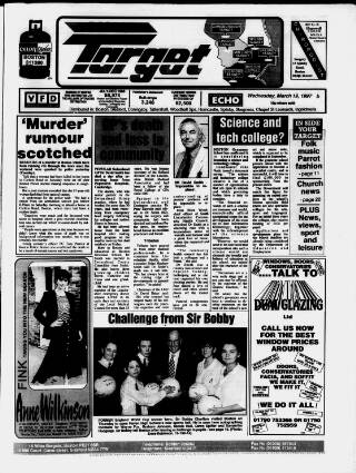 cover page of Boston Target published on March 19, 1997