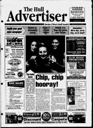 cover page of West Hull Advertiser published on September 17, 1997