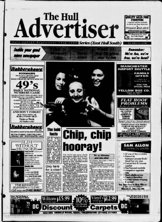 cover page of East Hull Advertiser published on September 17, 1997