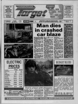cover page of Gainsborough Target published on March 19, 1993