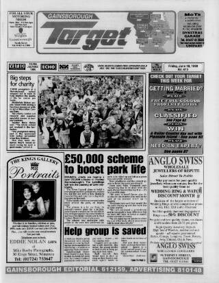 cover page of Gainsborough Target published on June 18, 1999