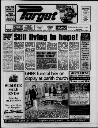 cover page of Louth Target published on September 1, 1999