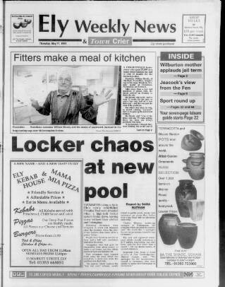 cover page of Ely Weekly News published on May 27, 1999