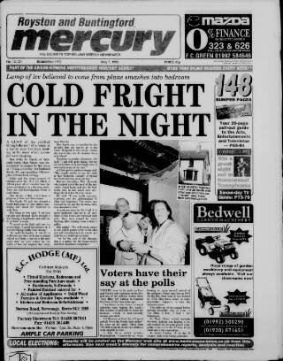 cover page of Royston and Buntingford Mercury published on May 7, 1999