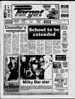 cover page of Sleaford Target published on March 19, 1997