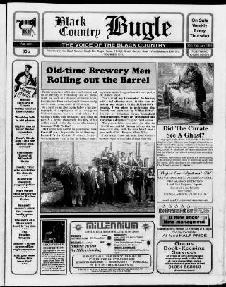 cover page of Black Country Bugle published on February 25, 1999