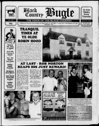 cover page of Black Country Bugle published on April 8, 1999