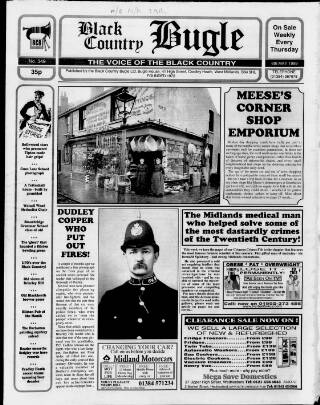 cover page of Black Country Bugle published on May 6, 1999