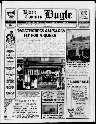 cover page of Black Country Bugle published on June 24, 1999