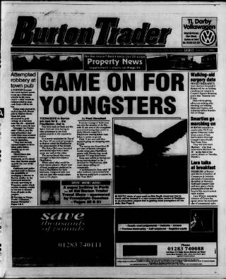 cover page of Burton Trader published on February 3, 1999