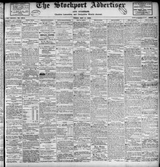 cover page of Stockport Advertiser and Guardian published on May 4, 1906