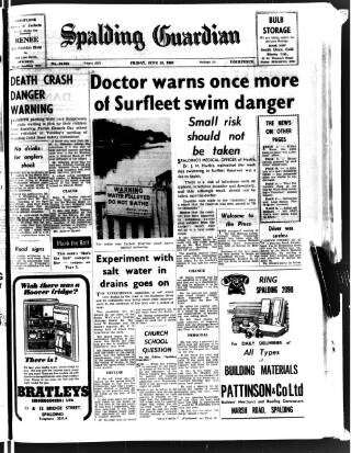 cover page of Spalding Guardian published on June 18, 1965