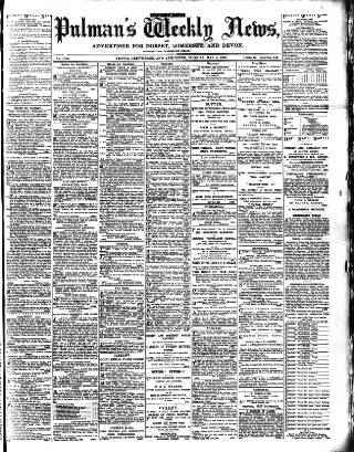 cover page of Pulman's Weekly News and Advertiser published on May 2, 1893