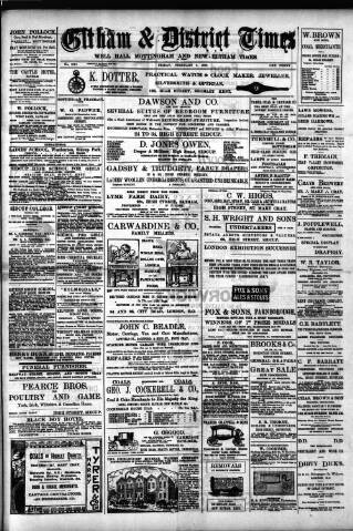 cover page of Eltham & District Times published on February 2, 1906