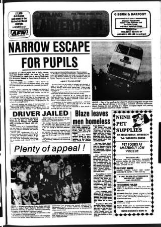 cover page of Fenland Citizen published on April 4, 1984