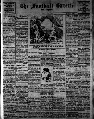 cover page of Football Gazette (South Shields) published on May 4, 1929