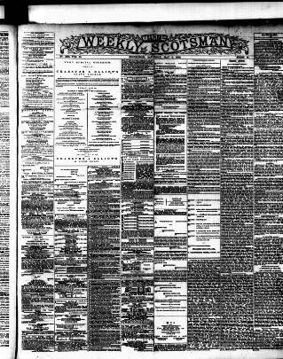 cover page of Weekly Scotsman published on May 4, 1889