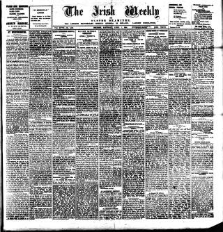cover page of Irish Weekly and Ulster Examiner published on April 1, 1905