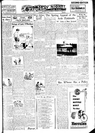 cover page of Ireland's Saturday Night published on May 4, 1946