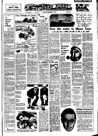 cover page of Ireland's Saturday Night published on September 17, 1955