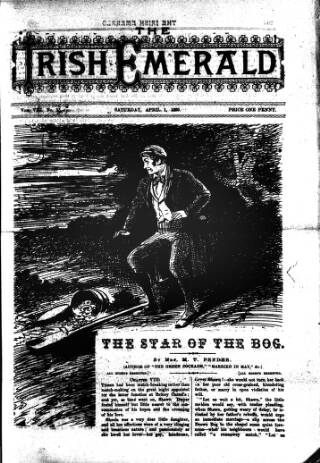 cover page of Irish Emerald published on April 1, 1899