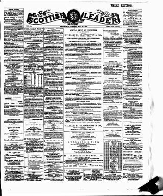 cover page of Scottish Leader published on May 22, 1888
