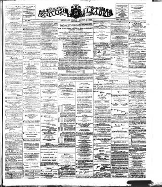 cover page of Scottish Leader published on August 2, 1889