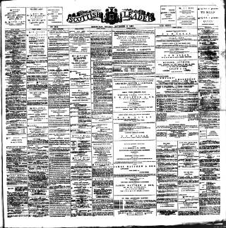 cover page of Scottish Leader published on November 2, 1891