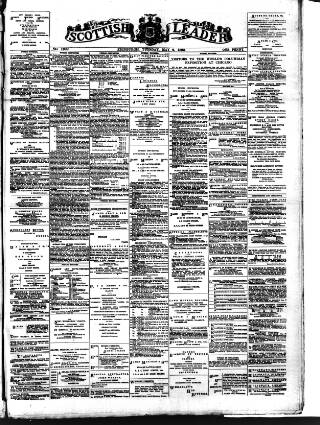 cover page of Scottish Leader published on May 2, 1893
