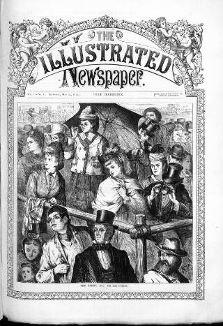 cover page of Illustrated Newspaper published on May 27, 1871