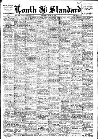 cover page of Louth Standard published on June 18, 1949