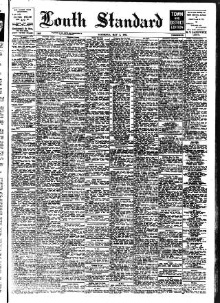 cover page of Louth Standard published on May 2, 1953