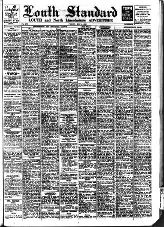 cover page of Louth Standard published on May 4, 1962