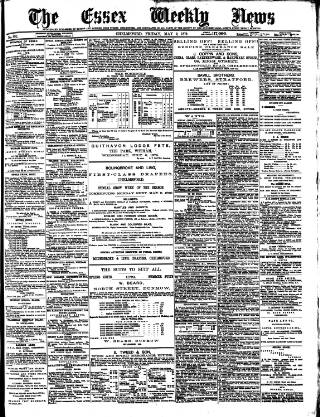 cover page of Essex Weekly News published on May 2, 1879