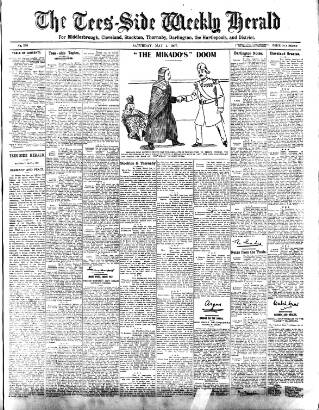 cover page of Tees-side Weekly Herald published on May 4, 1907
