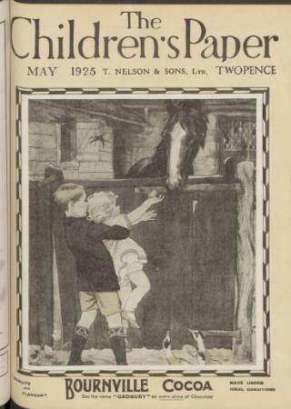 cover page of Children's Paper published on May 1, 1925