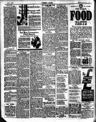 cover page of Caerphilly Journal published on November 2, 1940