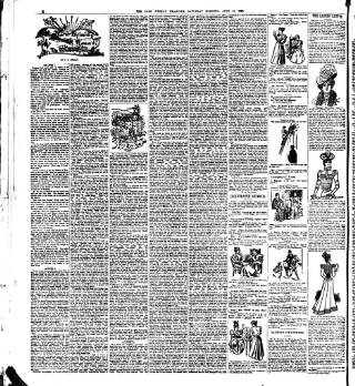 cover page of Cork Weekly Examiner published on June 18, 1898