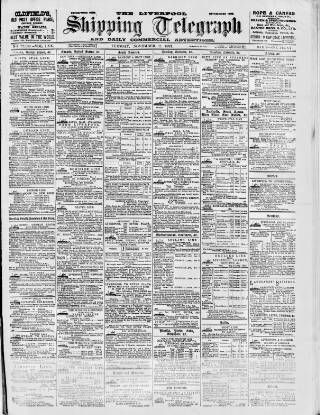 cover page of Liverpool Shipping Telegraph and Daily Commercial Advertiser published on November 2, 1897