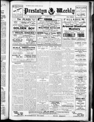 cover page of Prestatyn Weekly published on May 4, 1940