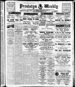 cover page of Prestatyn Weekly published on September 17, 1955