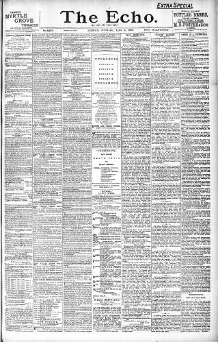 cover page of Echo (London) published on May 4, 1896