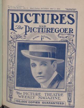 cover page of Picturegoer published on May 2, 1914