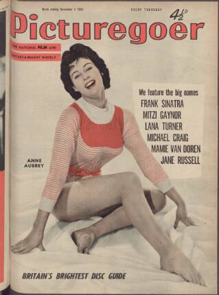 cover page of Picturegoer published on November 2, 1957