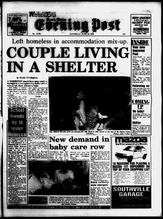 cover page of South Wales Daily Post published on June 18, 1988