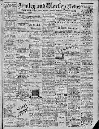 cover page of Armley and Wortley News published on February 2, 1894