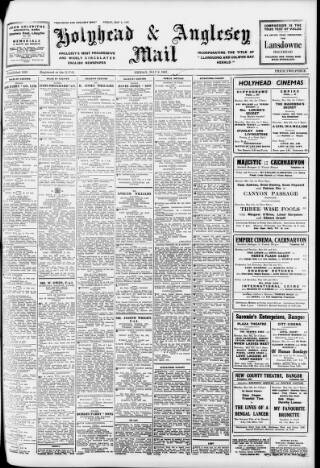 cover page of Holyhead Mail and Anglesey Herald published on May 2, 1947